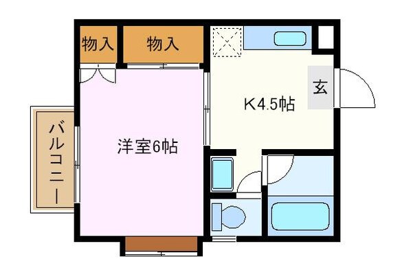 リバーパークの物件間取画像